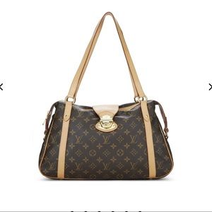 ( SOLD )Louis vuitton monogram stresa pm